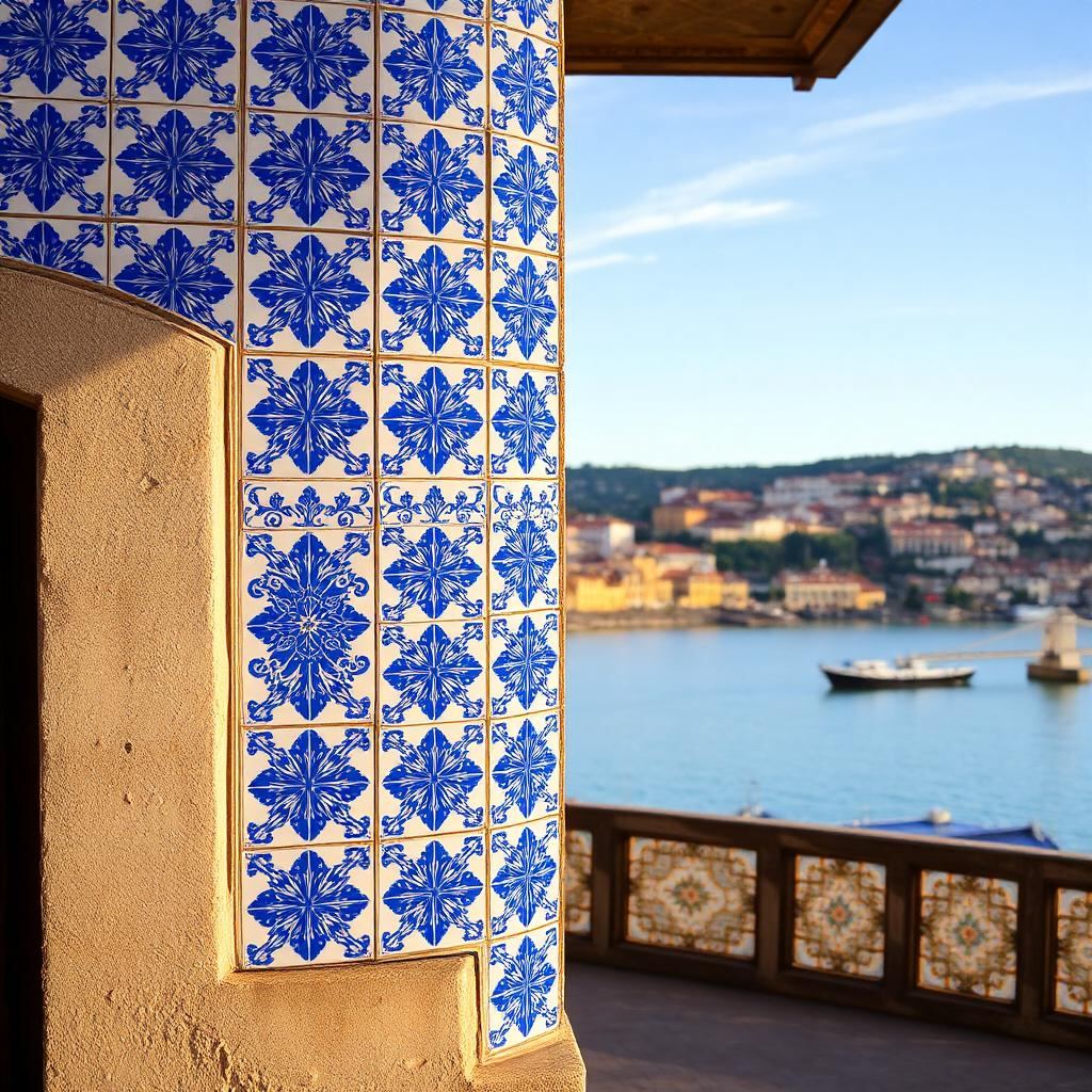 Azulejos aan de Douro in Porto