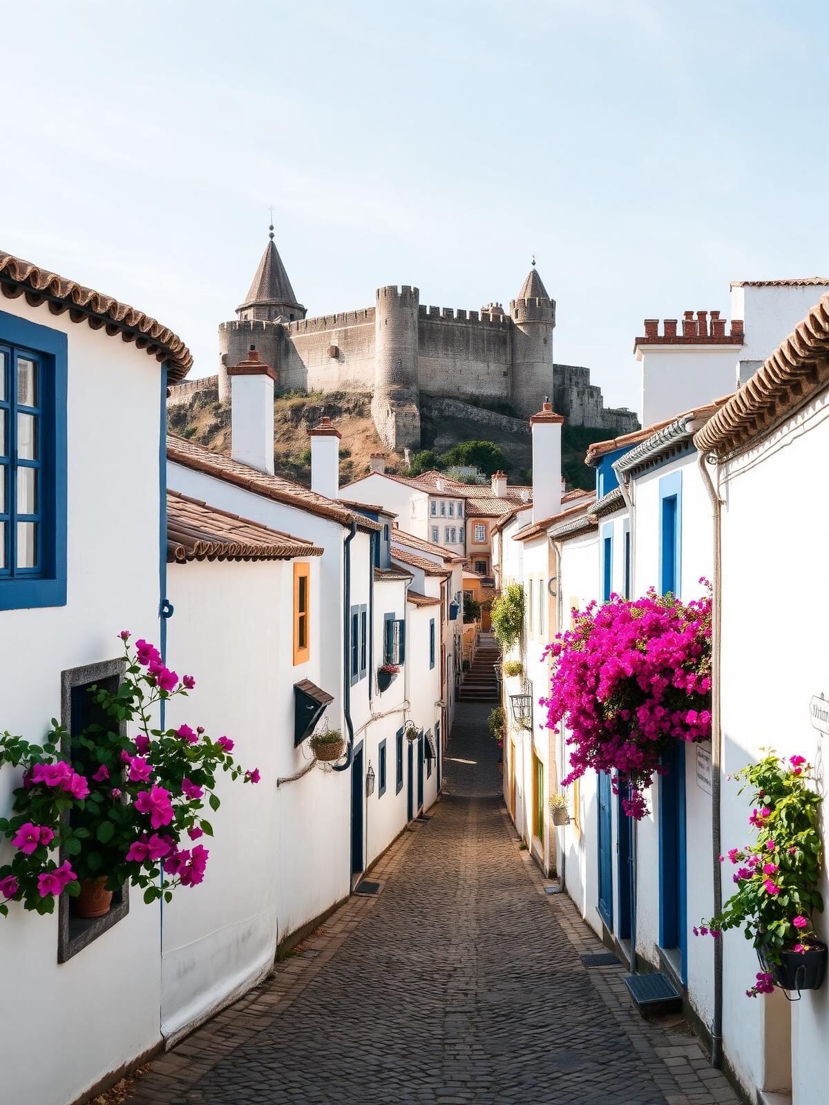Óbidos · middeleeuwse muren · Silver Coast